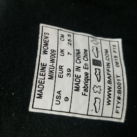 Baffin Black Winter & Rain Boots - Picture 7 of 7